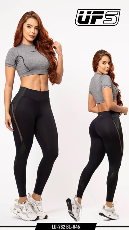 top mangas uf / gris haspe